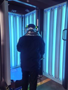 Cabina de Fototerapia UVB de <span class=keywords><strong>Cuerpo</strong></span> Completo con Kernel de 311 nm, Solución para Tratamientos de Psoriasis, Eccema o Vitíligo <span class=keywords><strong>en</strong></span> la Superficie del <span class=keywords><strong>Cuerpo</strong></span> - Product Image 3