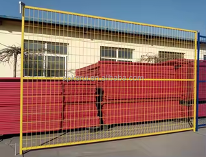 Clôture Temporaire Moderne pour la Sécurité Domestique, Facile à Assembler, pour Villa, Marché Canadien, Chantier de Construction, Galvanisée et Revêtue par Poudre - Product Image 6