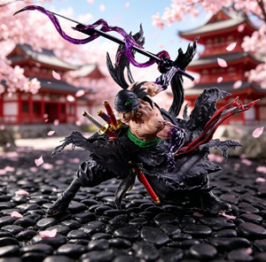 Figura de PVC de OP Zoro con Doble Cabeza, Modelo de Anime, Juguete y Decoración, Regalo, Venta al Por Mayor - Product Image 5
