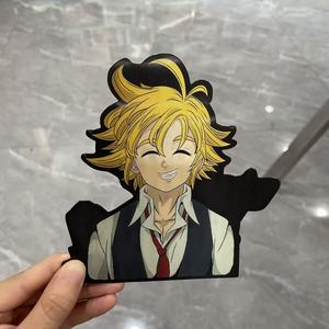 3D Holographic Anime <b>Stickers</b> Waterproof PET <b>Decal</b> Car Decoration Cartoon DIY - Product Image 1