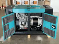 Groupe électrogène diesel silencieux Binshi portable 12/14/15KW à faible bruit, sortie AC, double cylindre, alternateur silencieux