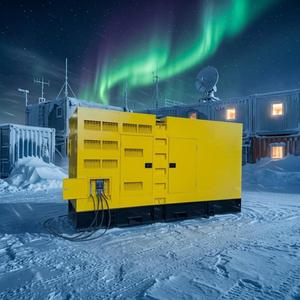 Générateur diesel insonorisé 400 kVA 320 kW triphasé 400 V alimenté par un moteur Cummins et un alternateur Stamford pour alimentation de secours - Product Image 3