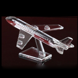 Wholesale <strong>Cheap</strong> Superior Design <strong>Crystal</strong> Airplane <strong>Crystal</strong> Model for House Decoration - Product Image 6