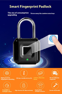 Bonisi bán buôn sinh trắc học cảm ứng độc đáo Nhận dạng nhanh thông minh Điện tử Khóa vân tay ổ khóa - Product Image 5