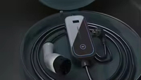Bluesky Nouveau Chargeur EV Portable 7kW 32A Type 2 GB/T avec Écran OLED, Contrôle par Application Intelligente, Courant Réglable, Entrée 220-240V