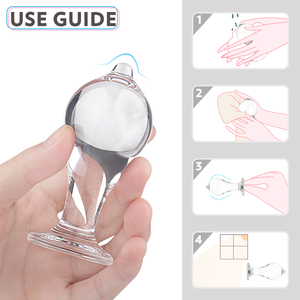 Y tế cấp Silicone hậu môn cắm ba kích cỡ bề mặt mịn thiết kế chống thấm nước cho adultsrelaxation và tự chăm sóc - Product Image 3
