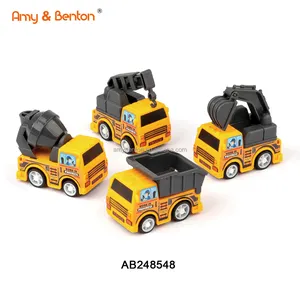 プルバック車のおもちゃChildrenMiniプルバック車両小型トラック掘削機砂のおもちゃメーカープロモーションキッズプルバックおもちゃ