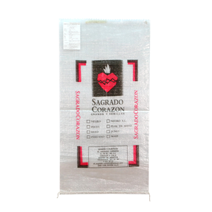 Empaque Personalizado GRS, Bolsa Tejida de Polipropileno Transparente Blanca de 10 kg a 100 kg, Reciclable, para Agricultura, Arroz, Harina, Fertilizante - Product Image 4