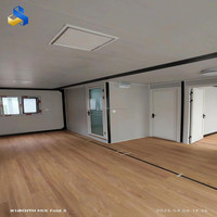 Maisons préfabriquées modulaires de luxe 20ft/40ft, maison conteneur extensible au design moderne, 2-3 chambres ; usage résidentiel/bureau/hôtel, garantie 5 ans