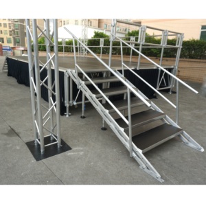 Jambes réglables en aluminium léger piste de scène antidérapante scène intérieure - Product Image 3