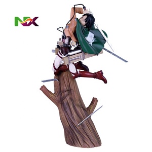 Figura de Levi de Ataque a los Titanes, Modelo de Escena, Capitán, Anime, Regalo, Decoración, Coleccionable, Dropship - Product Image 1