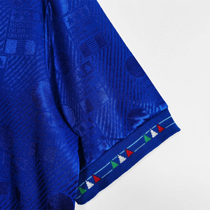 Thailand 1994 italia casa blu R. Numero di nome personalizzato maglia da calcio Vintage maglia da calcio BAGGIO #10 - Product Image 5