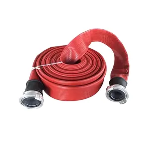 Tuyau d'incendie flexible et pliable DN20 3/4 pouce en PVC pour les incendies de classe A et B - Product Image 5
