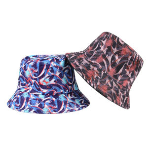 Chapeau Bob Personnalisé OEM avec Impression Numérique, Protection Solaire, Logo Brodé Réversible, Pliable, Style Pêcheur - Product Image 1