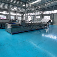 Chaîne de pasteurisation de jus d'orange en tunnel personnalisable, équipement de pasteurisation de nouilles haute capacité, machine de pasteurisation du miel