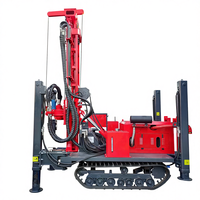Foreuse rotative hydraulique diesel pour puits profonds de 300 m, pour usage industriel et agricole
