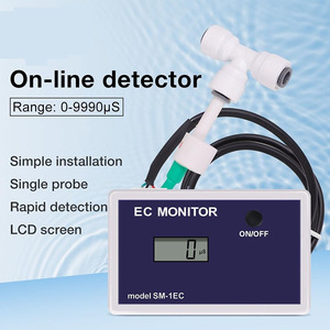 SM-1EC Single <strong>Probe</strong> EC Meter Digital <strong>Electrical</strong> Conductivity Monitor Online Water Quality <strong>Tester</strong> for Water Filtration System - Product Image 2