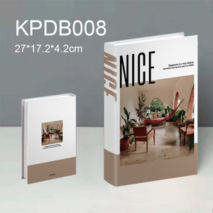 Luxury OEM Wholesale Decoration Coffee Book Tables Faux <strong>Dummies</strong> Book Coiffeur Shaped <strong>Boxes</strong> with Matt Paper - Product Image 2