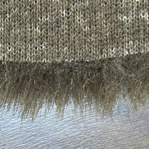 Sang Trọng Mềm 100% Polyester Giả Thỏ Lông Vải Dệt Kim Sang Trọng Đống Pet Trang Phục Thiết Kế Đồ Chơi Sang Trọng Làm Trang Trí Nội Thất Đệm - Product Image 3