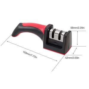 <b>Sharpener</b> <b>Knife</b> Manual Multi Grit Stainless <b>Steel</b> Handle Kitchen Household Tool Nd 006 - Product Image 3