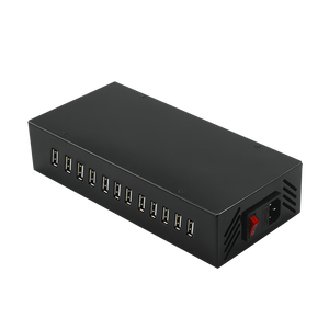 Multi USB de 12 puertos Cargadores universales rápidos para teléfonos móviles Batería de viaje portátil de la UE Adaptador están - Product Image 6