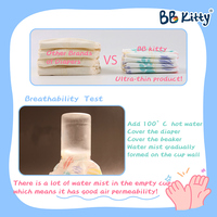Couches pour enfants de qualité supérieure, couches en coton biologique, feuille supérieure 3D, prévention des fuites, tissu non tissé, faible MOQ, nouveau-né