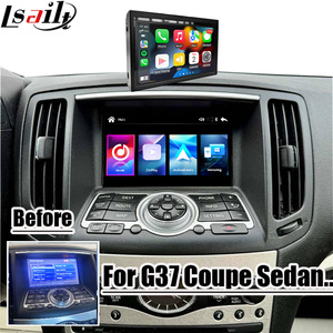 Lsailt หน้าจอแอปเปิ้ลคาร์เพลย์ไร้สาย7นิ้วสำหรับ Infiniti G G37 Coupe Sedan <span class=keywords><strong>Nismo</strong></span> 2007-2016หน้าจอสัมผัสรวมแอนดรอยด์อัตโนมัติ - Product Image 1