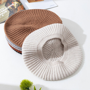 Chapeau béret de Style français hiver femmes bonnet en tricot de laine pour soirée/<span class=keywords><strong>voyage</strong></span>/vie quotidienne - Product Image 6