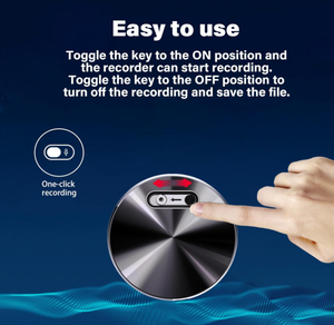 Enregistreur vocal numérique QZT Q37 activé par la voix, enregistrement audio de 20 heures, clé USB - Product Image 6