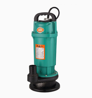 Pompe à eau submersible agricole QDX à haut débit, corps en aluminium robuste, poignée portable, revêtement antirouille, pour drainage des eaux usées