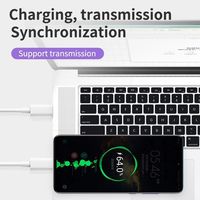 Câble USB C 60W Type C vers USB C Chargeur rapide Câble de données Fil de téléphone avec boîte pour APPLE pour iPhone 16 Pro Max 16pro 15plus