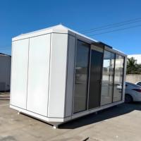 Fabriqué en Chine ; Maison pliable préfabriquée avec cuisine et salle de bain au choix