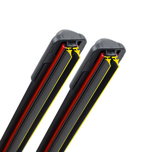 Beste Doppel-Gummi-Autoscheibenwischer Schwarz Naturkautschuk Herstellerproduktion Doppel-Gummi-Autozubehör - Product Image 1