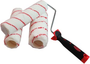 पेंट ब्रश और 7 इंच 9 इंच 10 इंच microfiber दीवारों पर पेंट रोलर ब्रश सेट डिजाइन - Product Image 4