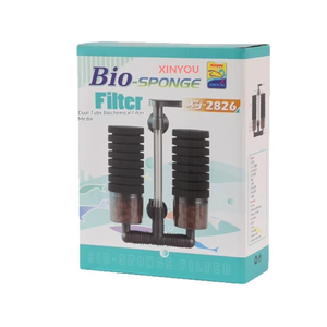 XINYOU Çift Süngerli Akvaryum Filtresi |   2 Aşamalı Biyolojik Filtrasyon Sistemi ve Medya Haznesi |   Balık Tankları, Kızartma ve Karides Tankları için - Product Image 6