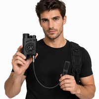 Lunette de visée laser IR vert chasse avec support, optique à faisceau réglable, accessoire tactique pour l'extérieur
