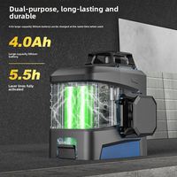 Niveau laser industriel Dongcheng FF-12LE2 4D 360 degrés 12 lignes à lumière verte haute précision infrarouge à forte luminosité pour lignes fines