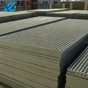 Frp Grating Fiberglass Fiberglass/frp Grating For Sewage Treatment Plants And Cooling Tower