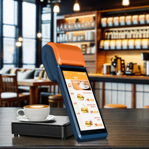 4 lõi màn hình cảm ứng NFC thiết bị đầu cuối tiền mặt đăng ký <span class=keywords><strong>Android</strong></span> 11 máy xách tay thanh toán thông minh cầm Tay POS - Product Image 1