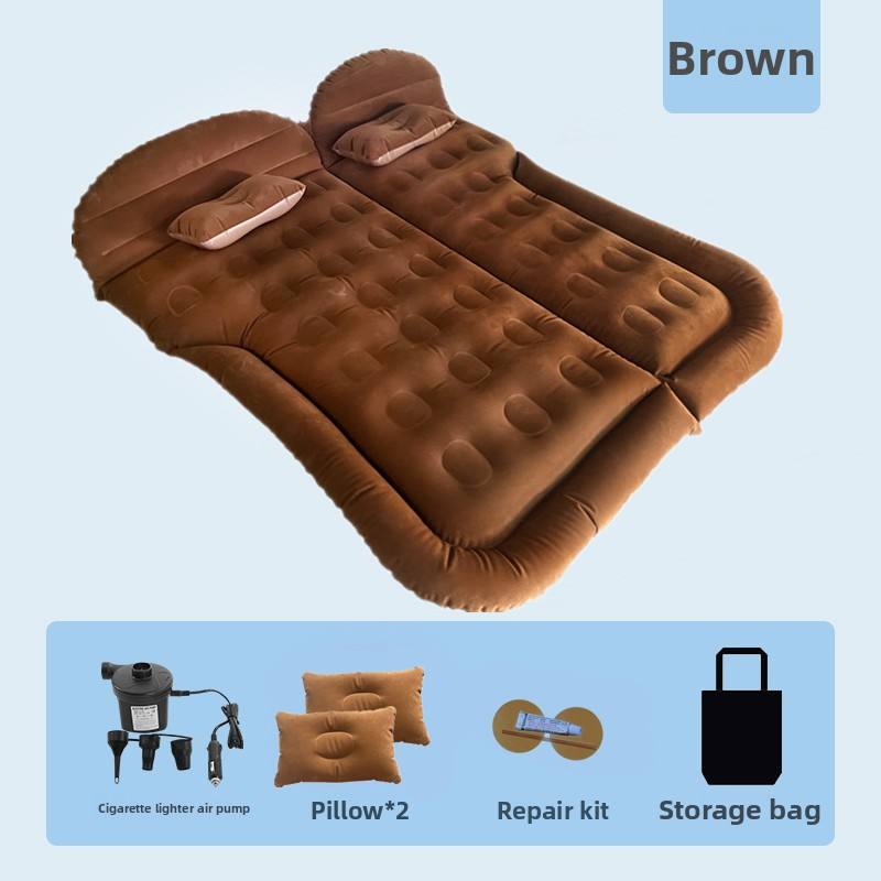 SUV honeycomb flocking Brown with car electric pump