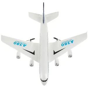 Mainan Pesawat Busa Remote Control Luar Ruangan 2 Saluran RC Gliding Pesawat Sayap Tetap EPP Busa Giroskop Model Pesawat