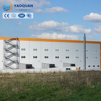 Entrepôt préfabriqué en structure métallique PEB, bâtiment métallique, hangar industriel, construction de charpente portique, sur mesure