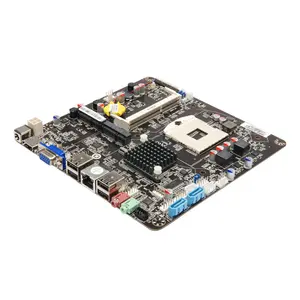 Mini placa base itx I3, I5, I7, HM55, Pos, ordenador mini itx, ordenador portátil, cpu todo en uno, pc 2 * com