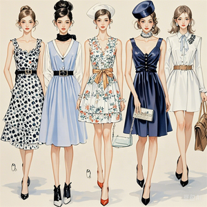 Fabrication sur mesure en Chine, logo de marque OEM, petites commandes, vêtements de créateurs personnalisés, fabricants de vêtements haut de gamme, robes pour femmes - Product Image 1