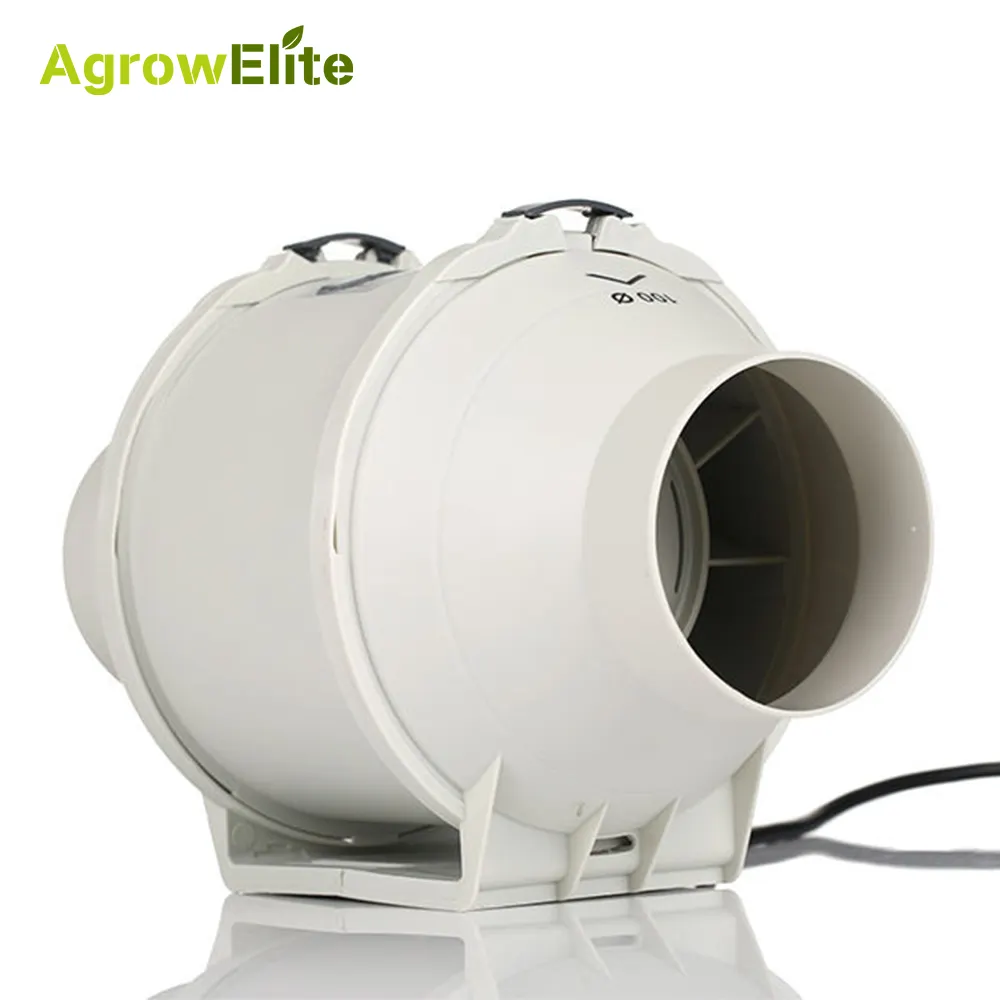 AgrowEliteが更新した5インチテントキット高速低温サーモスタット水耕栽培ダクトファン