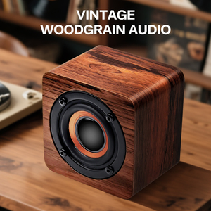 Xách Tay Vuông <span class=keywords><strong>Mini</strong></span> Hộp Gỗ Không Dây Cho 5.3 Loa Sáng Tạo Nhỏ Âm Thanh Âm Nhạc Máy Nghe Nhạc Stereo Cho Máy Tính Và Quà Tặng - Product Image 2