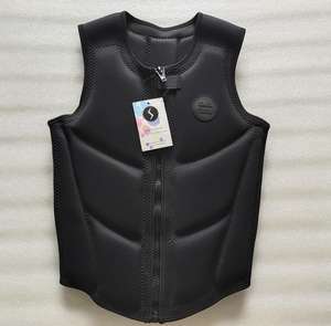 Großhandel Custom ized High Buoyancy Foam Schwarz Neopren Männer Frauen Kayak Paddle Surf Impact Schwimmweste Jacke - Product Image 5