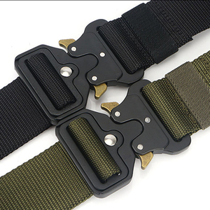 Dây đai chiến thuật nylon dày cao cấp 2.5cm 3.3cm 3.8cm 4.5cm 5cm và khóa kim loại chắc chắn, dây đai vải nylon dùng cho huấn luyện - Product Image 5