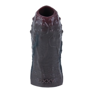 Penis Sleeve Enlargement Penis Extender Particle Monster <b>Dildo</b> Condom Reusable Cock Cover Ejaculation Men Sex Toys - Product Image 3