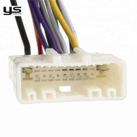 Arnés de Cableado ISO Universal de Alta Conductividad con Núcleo de Cobre Estañado de 16 Pines Macho y Hembra para Instalación de Estéreo en Automóviles